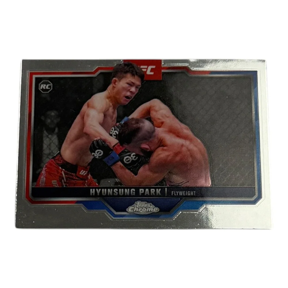 2024 Topps Chrome UFC Hyunsung Park RC Rookie‎ Card 169 Flyweight MMA